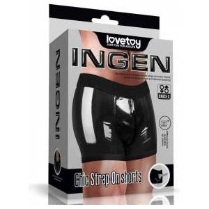 Boss of Toys Chic Strap-On shorts (32 - 35 inch waist) Black