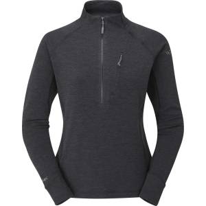 Rab Дамски поларен пуловер Rab Women's Nexus Pull-On Fleece jumper - Black - размер 38 (EU) (105-6212-0113)