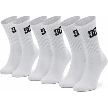 DC ponožky Crew 3pack White