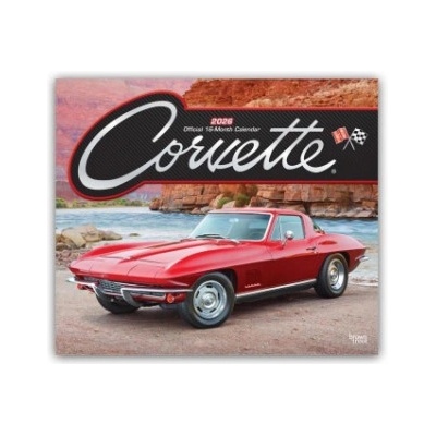 Browntrout Verlags GmbH Corvette - Chevrolet Corvette 2026 - 16-Monatskalender im Deluxe-Format | BrownTrout Publishers Inc