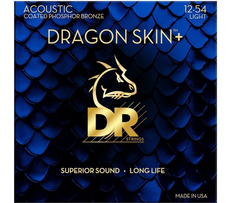 DR Strings Dragon Skin+ DAP-12
