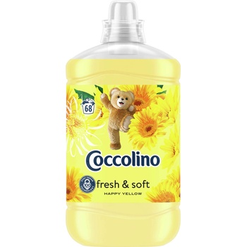 Coccolino Happy Yellow Омекотител концентрат 68 пранета 1700ml (8720181410666)