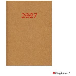 DAYLINER Календар, планирач, A5, ежедневник, DAYLINER „Animal, Gazelle-окър (DL7AG-ANFA5NA-GA)