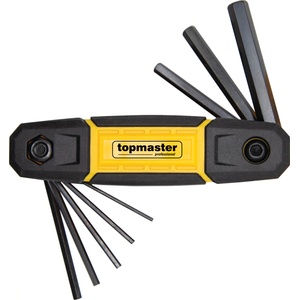 Topmaster Professional Шестограми сгъв. к-т 8бр 1.5-8mm CR-V TMP (390100)