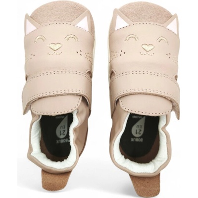 Bobux Barefoot detské capáčky Critters Purr Cameo Rose svetloružová