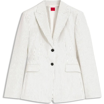 HUGO Сако HUGO Asmalla 10279312 blazer - White (Open Miscellaneous)