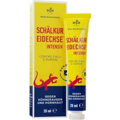 Schälkur Ještěrka Intenzivní peelingová kúra na mozoly a kuří oka 20 ml