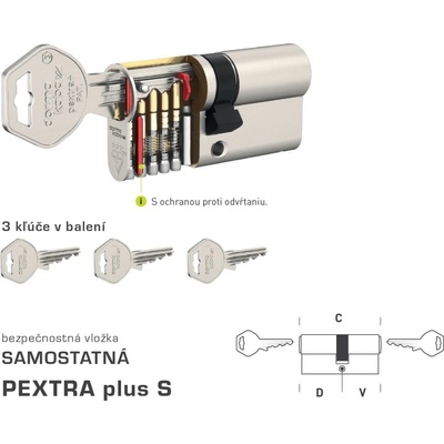 MP-KOVANIA DK - PEXTRA plus S NIM - nikel matný