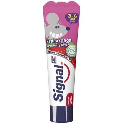 Signal Kids Strawberry паста за зъби с аромат на ягода 50 ml