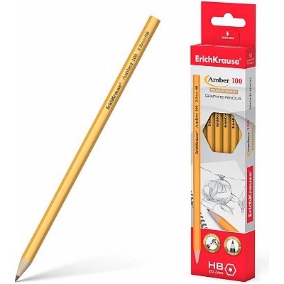 МОЛИВ ГРАФИТЕН БЕЗ ГУМА erich krause amber100 hb
