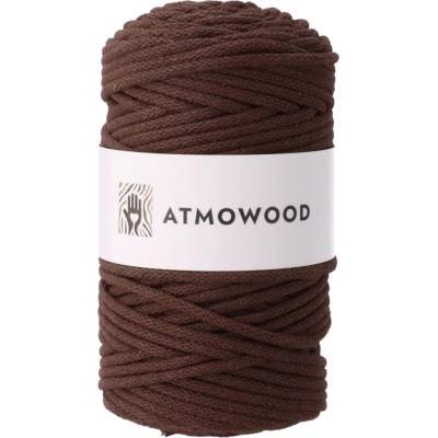 Atmowood příze 5 mm - tmavě hnědá