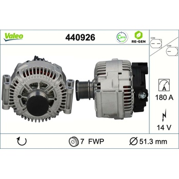 Alternátor VALEO 440926