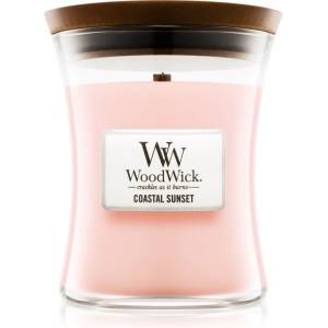 WoodWick Coastal Sunset ароматна свещ с дървен фитил 275 гр