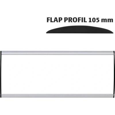 A-Z Reklama CZ Orientační nástěnná tabulka 105 × 300 mm - Flap Profil – kód UDS105NA30