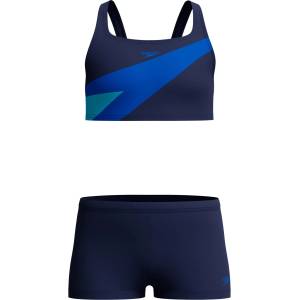 Speedo Детски комплект бикини Speedo Kid's Hyperboom Butterfly Back Two Piece Bikini - Peacoat/Deep Sapphire - размер 128 (EU) (750-2735-0213)