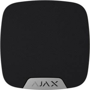 Ajax Systems 38110.11. BL1 HomeSiren Jeweller - безжичен вътрешен сирен - черен (38110.11.BL1)