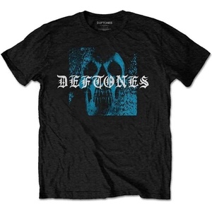 Deftones Static Skull Тениска с къс ръкав Black M (DEFTTS06MB02)