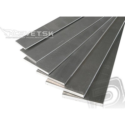 Duralový plech 1.6x20x1000 mm