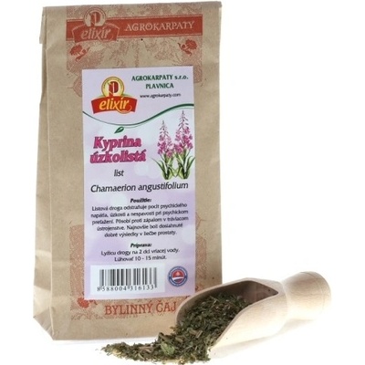 Agrokarpaty KYPRINA ÚZKOLISTÁ list bylinný čaj 30 g