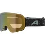 Alpina Ски маска Alpina Penken Q-Lite S2 Ski goggles - Willow Green Matt / Quattroflex Lite Gold - размер One Size (417-3408-0211)