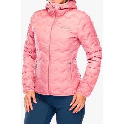 Columbia Delta Ridge II Down Hooded Jacket pink agave