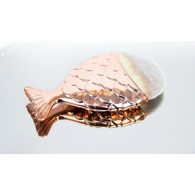 Aspira štetec na oprašovanie a make-up Rybka Rose Gold