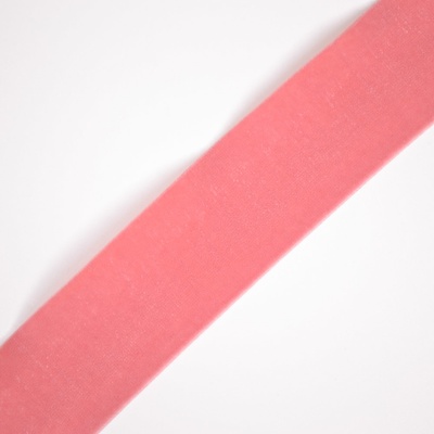 Takoy Elastická zamatová guma 4 cm ružová