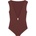 MYMARINI Дамски бански костюм MYMARINI Women's Seabody Swimsuit - Chocolate (150-5680-0512)