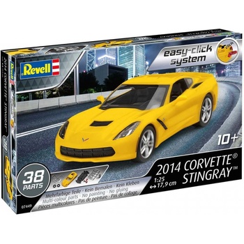 Revell Model Set 2014 Corvette Stingray EasyClick 67449 1:25