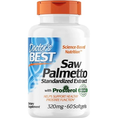 Doctor's Best Saw Palmetto extrakt 60 kapsúl x 320 mg