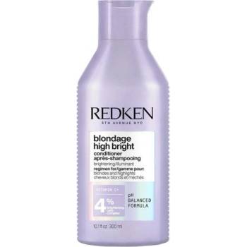 Redken Blondage High Bright Conditioner 300 ml изсветляващ балсам за изрусена коса за жени