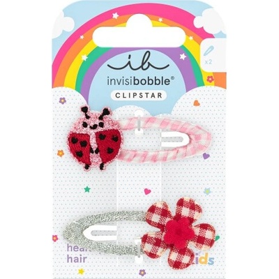 Invisibobble Kids Snap Clipstar Happy Ladybird 2 ks, Happy Ladybird