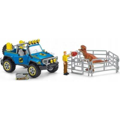 Schleich 41464 Auto terénní opatrovník dinosaurus