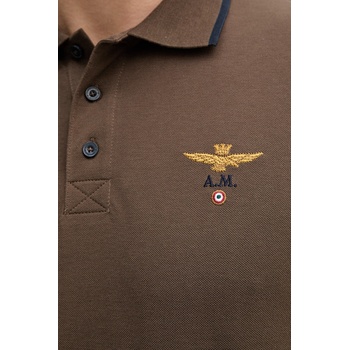 Aeronautica Militare Памучна тениска с яка Aeronautica Militare (PO1308UP00082)