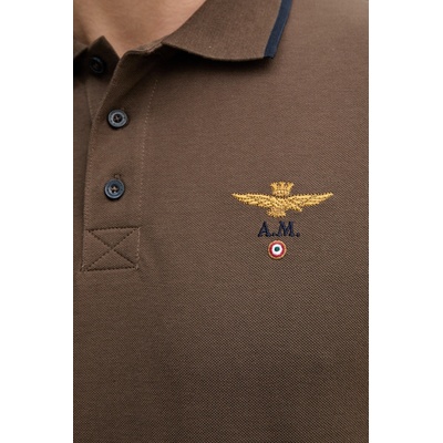 Aeronautica Militare Памучна тениска с яка Aeronautica Militare (PO1308UP00082)