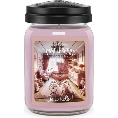 Candleberry Je to holka 624 g