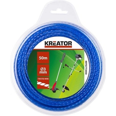 KRTGTT3050 - Struna kroucená 3 mm x 50 m
