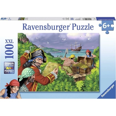 RAVENSBURGER Pirátský poklad XXL 100 dílků
