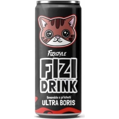 Fizistyle Fizi Drink Limonáda s príchuťou ultra Boris 250 ml