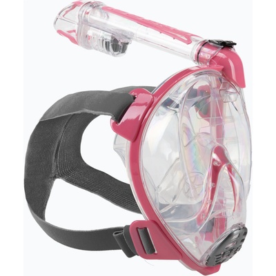 CRESSI Duke Dry пълнолицева маска за гмуркане с шнорхел розова XDT000040