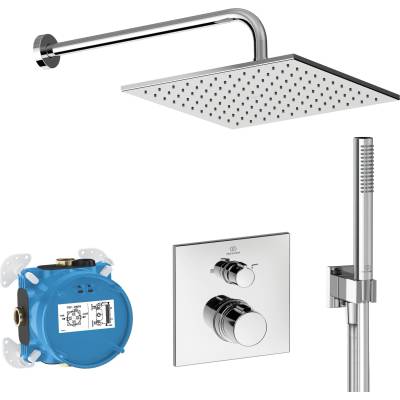 Ceratherm C100 комплект за вграждане: термостатен смесител + аксесоари (A7572AA)