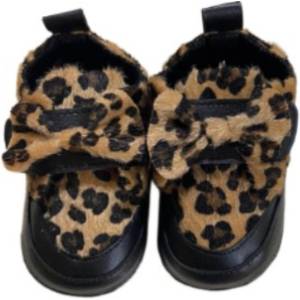 LoveMAXX Бебешки буйки LoveMAXX - Leopard, размер 19, черни (2013LV-5) - ozone