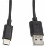 LANBERG USB-A - USB-C 1.0m black