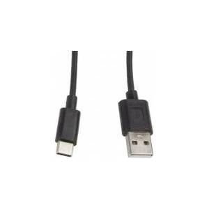LANBERG USB-A - USB-C 1.0m black