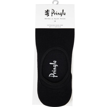 Pringle Мъжки чорапи Pringle Pringle 3 Pack of Pop Socks Mens - Blk/Wht/Gry