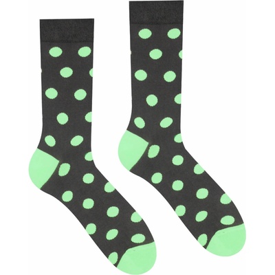 Hesty Socks Veselé ponožky Pastelka zelená