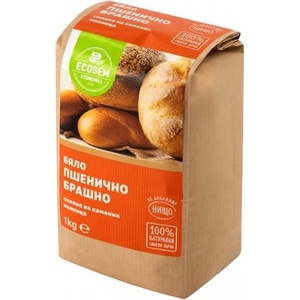 Екосем Брашно бяло пшенично Ecosem 1кг