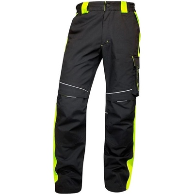 Ardon H6433 NEON kalhoty do pasu černo-žluté