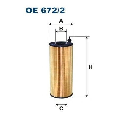 Olejový filter FILTRON OE 672/2