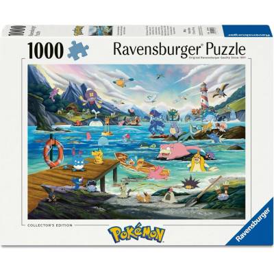 Ravensburger Pokémon Vaporeon and Temperate Marine Zberateľská edícia 3 1000 dielov